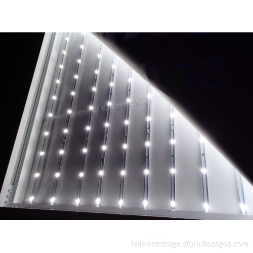 Aluminum Frame LED Sign for Shop Front Name Advertising Aluminum LED Light Box Display